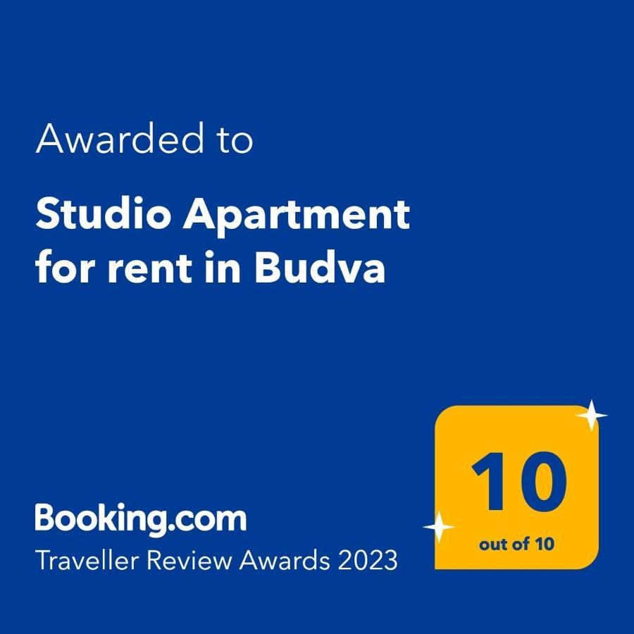 Studio Apartment For Rent In Budva Luaran gambar